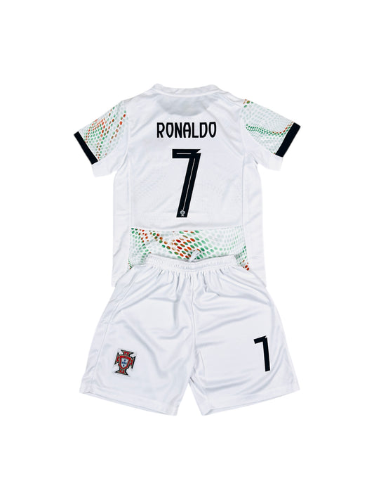 Portugal Away youth soccer set - Ronaldo