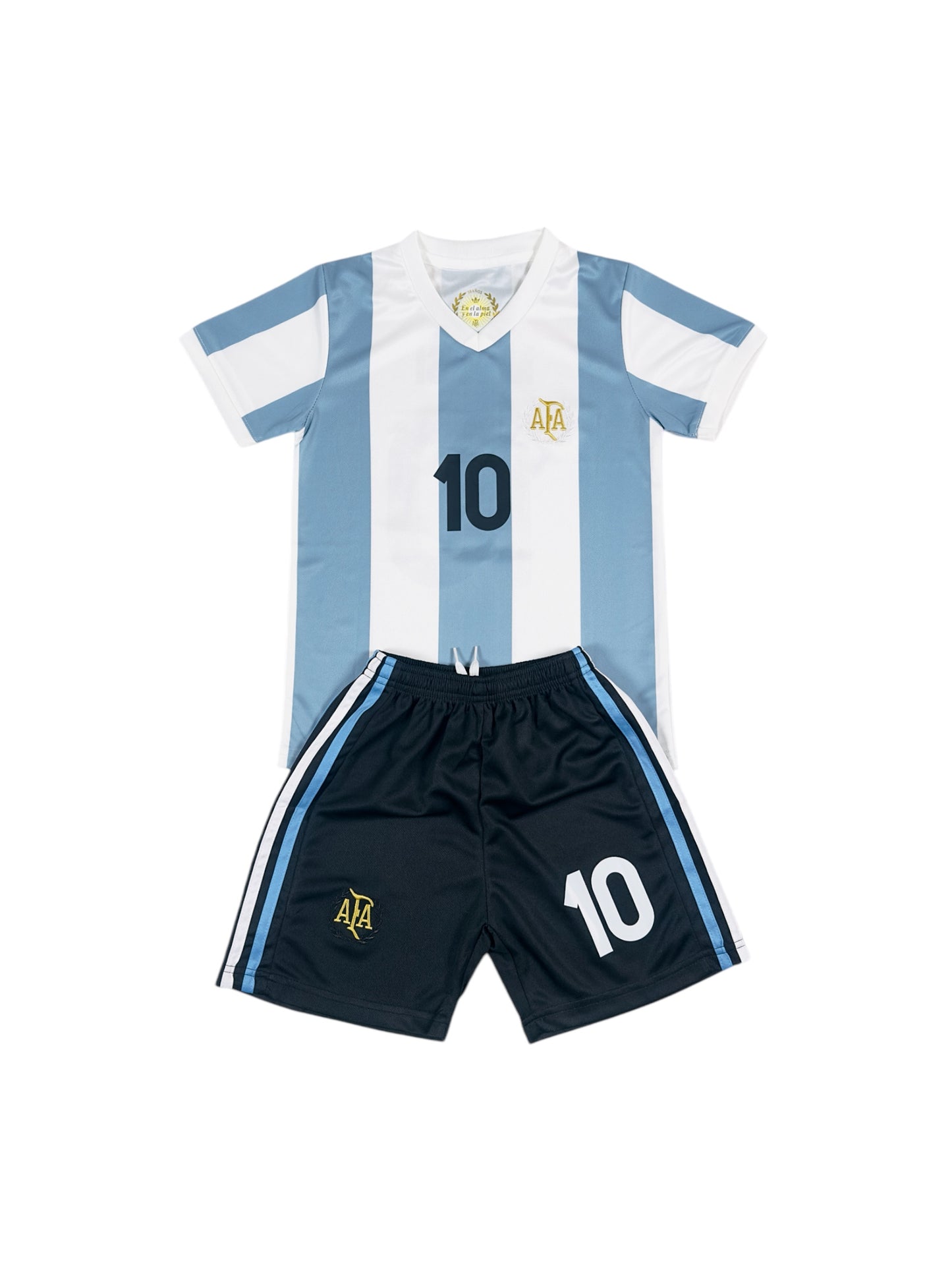 Argentina Home Special Edition youth soccer set - Messi