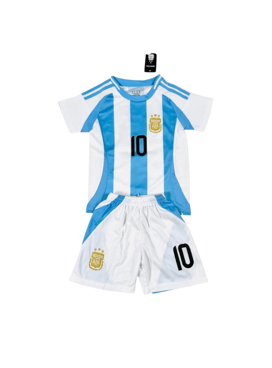 Argentina Home youth soccer set - Messi