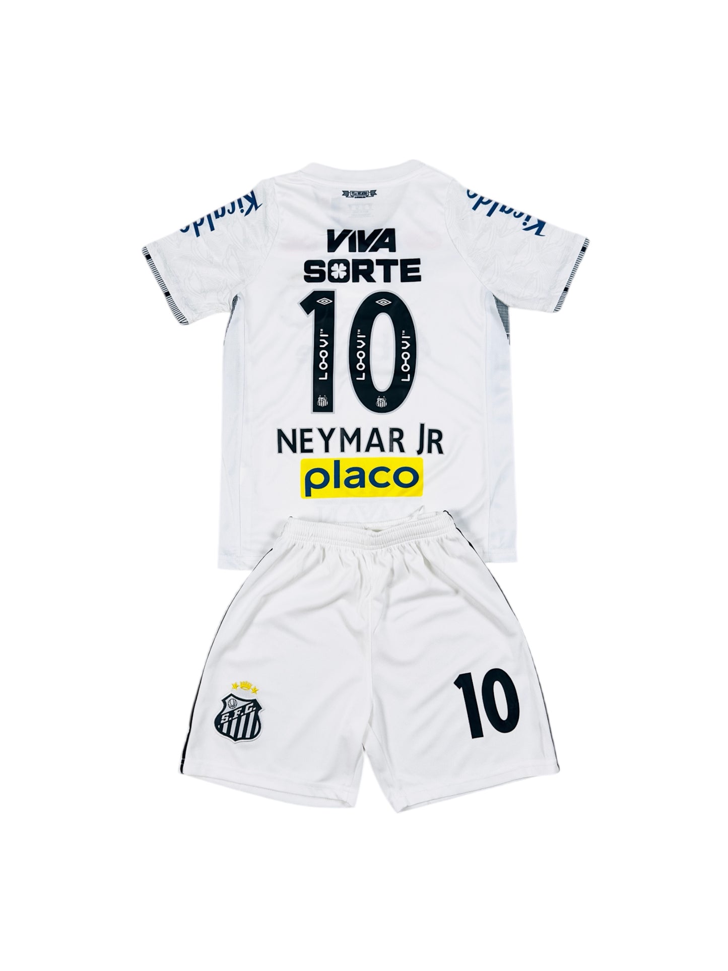 Santos FC Home youth soccer set - Neymar #10