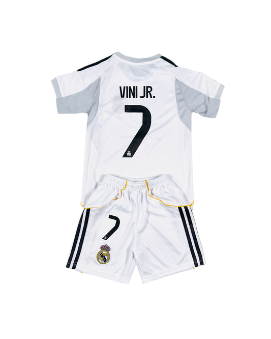 Madrid home youth soccer set - Vini Jr #7