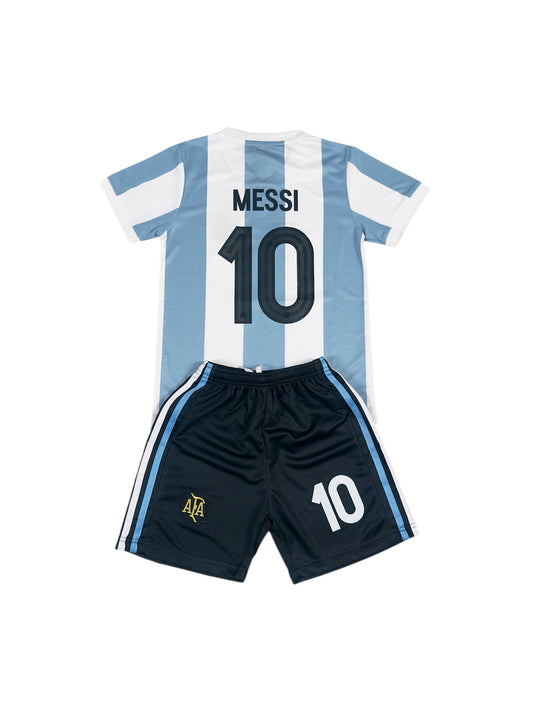 Argentina Home Special Edition youth soccer set - Messi