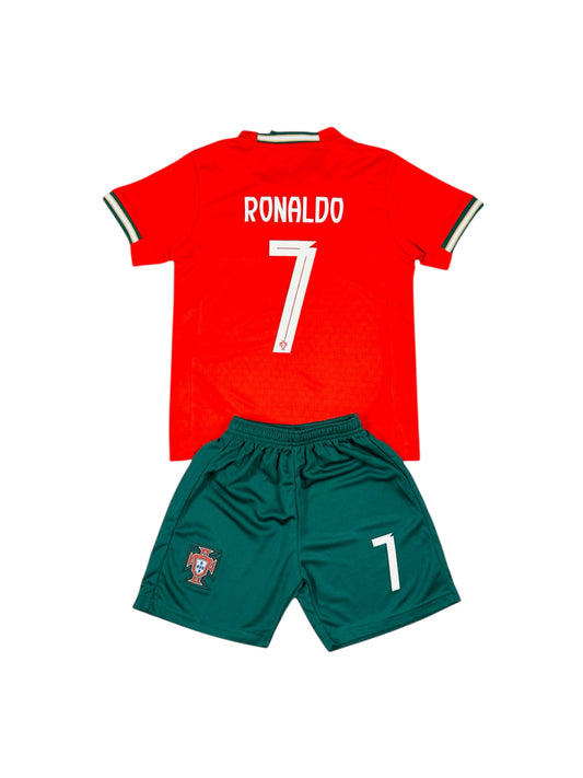 Portugal Home youth soccer set - Ronaldo