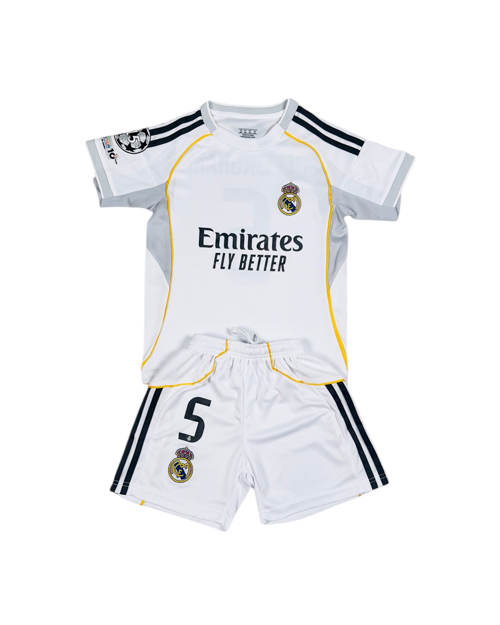 Madrid home youth soccer set -Bellingham #5