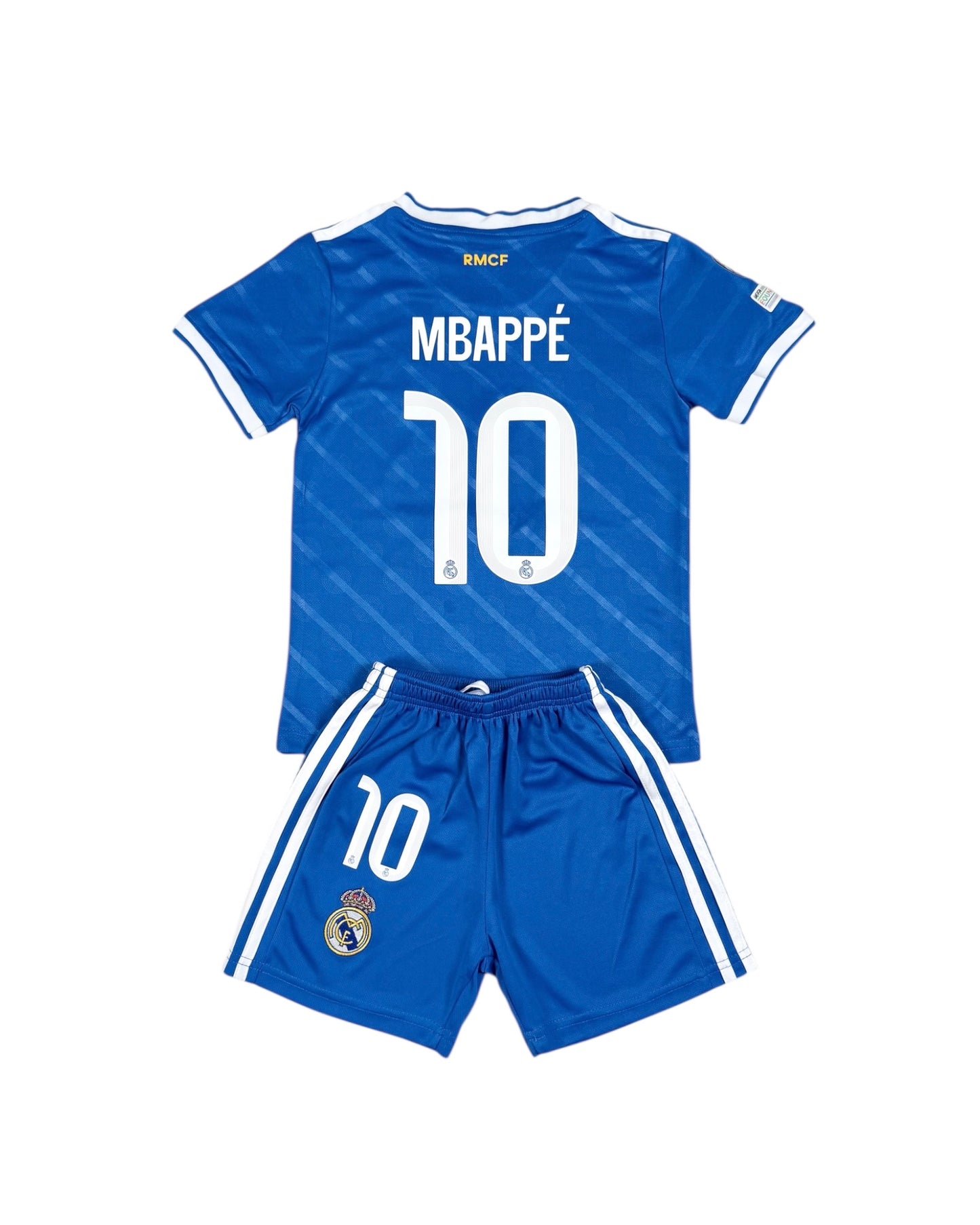 Madrid away youth soccer set - Mbappe #10