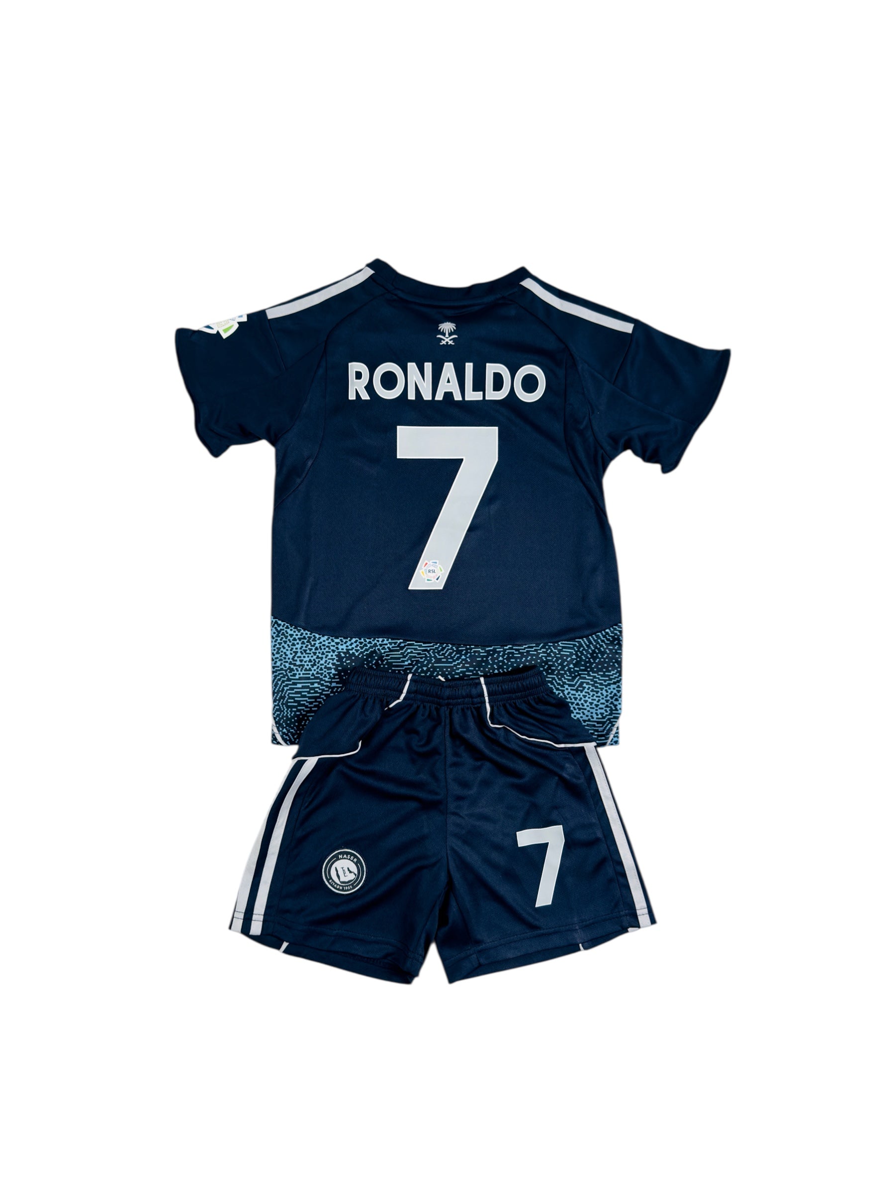 Al Nassr away youth soccer set - Ronaldo