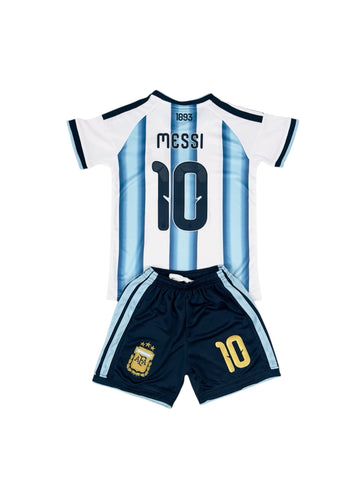 Argentina home youth soccer set - Messi