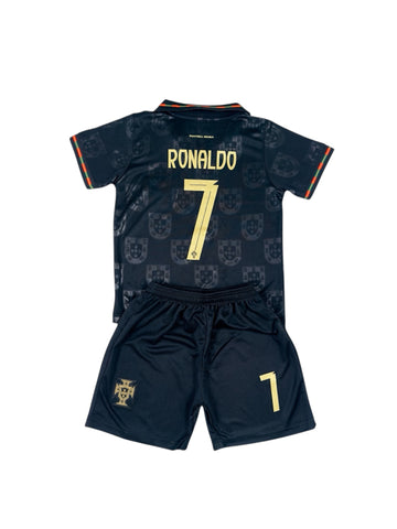 Portugal away Youth soccer set - Ronaldo #7