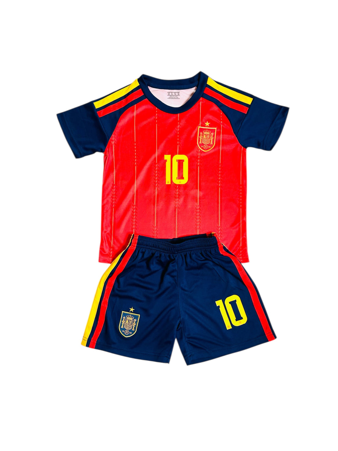 Spain youth soccer set - Lamine Yamal #10
