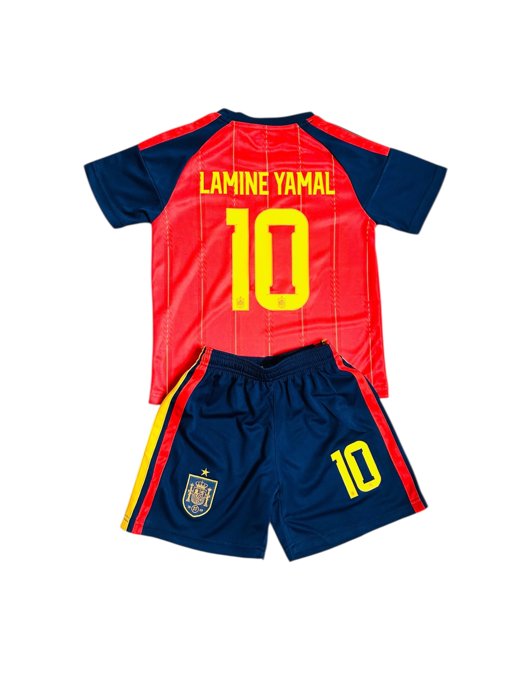 Spain youth soccer set - Lamine Yamal #10