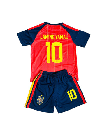 Spain youth soccer set - Lamine Yamal #10