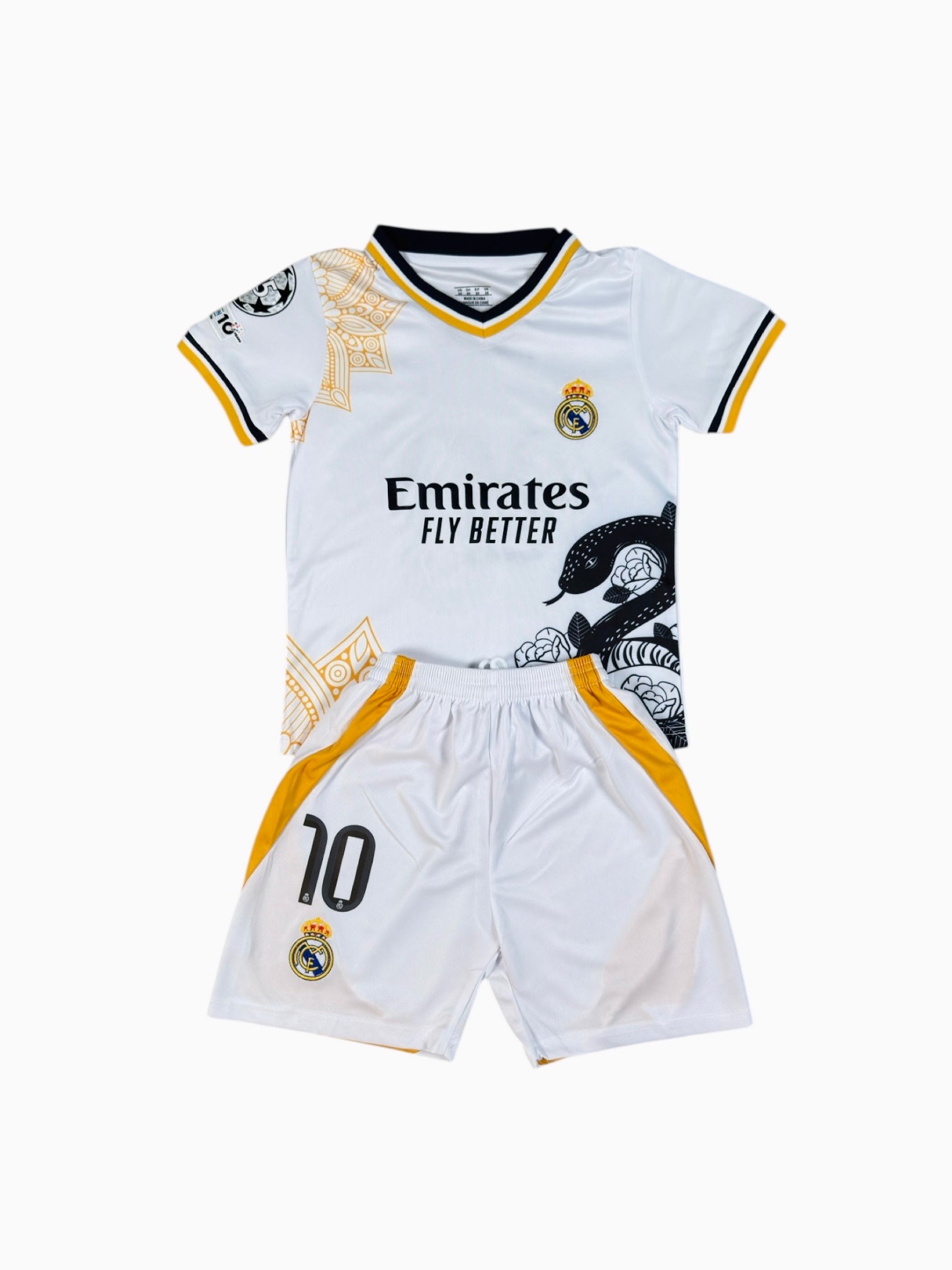 Madrid Snake youth soccer set - Mbappe #10