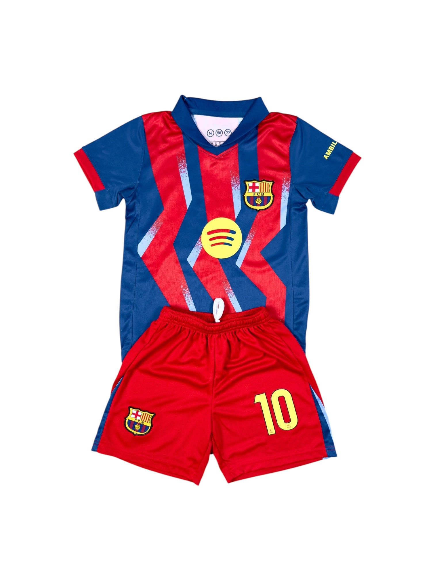 Barcelona Special Edition youth soccer set - Lamine Yamal #10