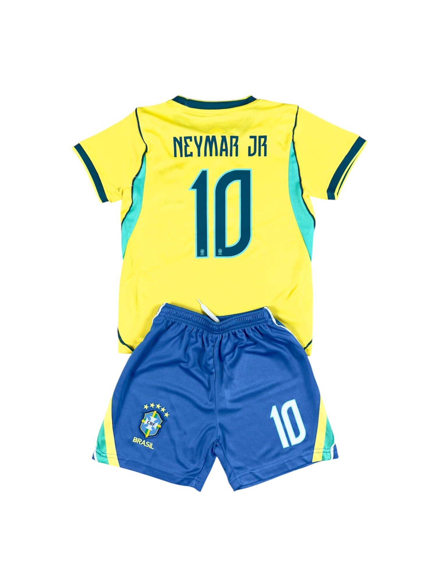 Brazil Home youth soccer set - Neymar Jr #10