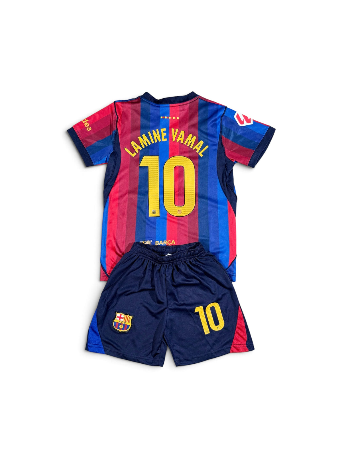 Barcelona Home youth soccer set 26/27 - Lamine Yamal #10