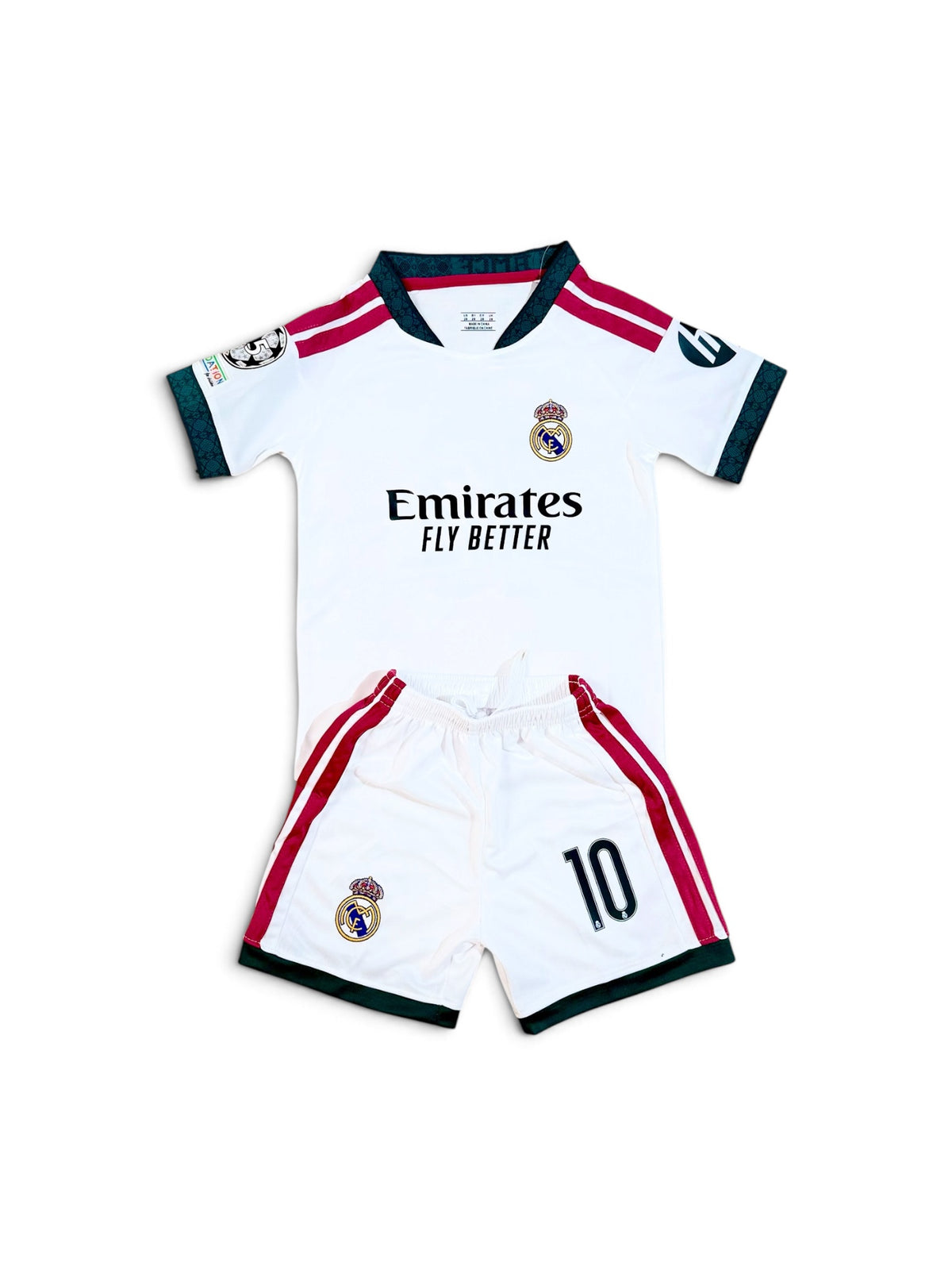 Madrid home youth soccer set 26/27 - Mbappe #10