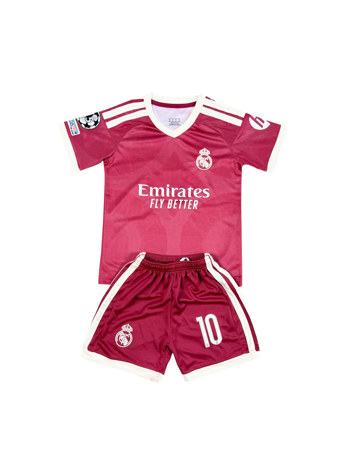 Real Madrid third youth soccer set 26/27 - Mbappe #10